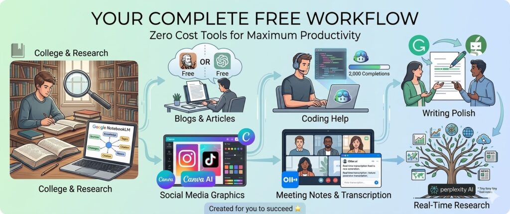 15 Best Free AI Tools in 2026 — No Credit Card Required