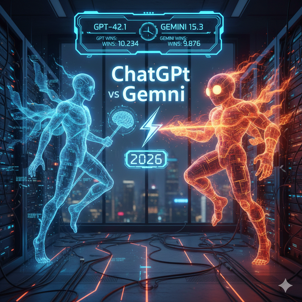ChatGPT vs Gemini 2026
