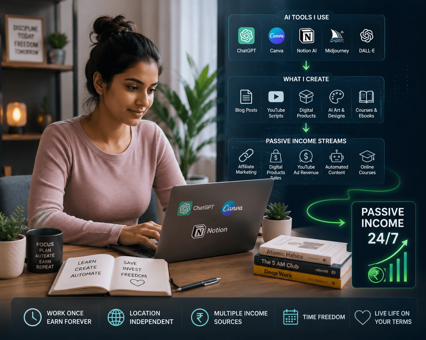 how to make Money with AI in India 2026